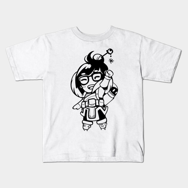 Mei spray Kids T-Shirt by Pyropete